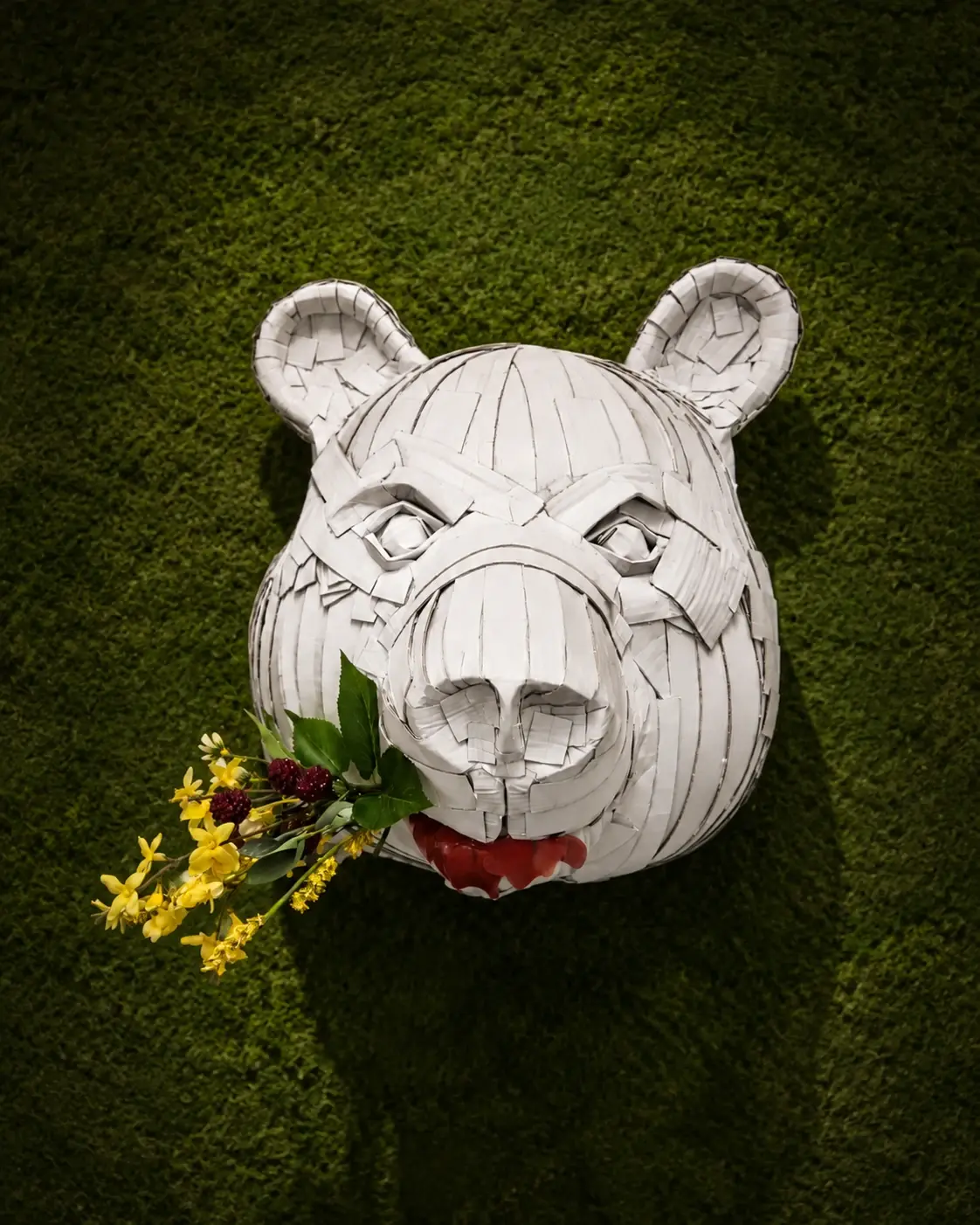 Bear with Berries, artwork by Fernando Guérard